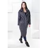 Женское демисезонное пальто"Тандем"каракуль