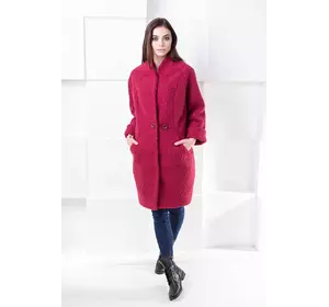 Женское демисезонное пальто"Тая"крупное букле