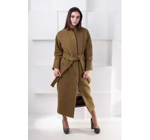 Женское демисезонное пальто"Стелла"крупное букле